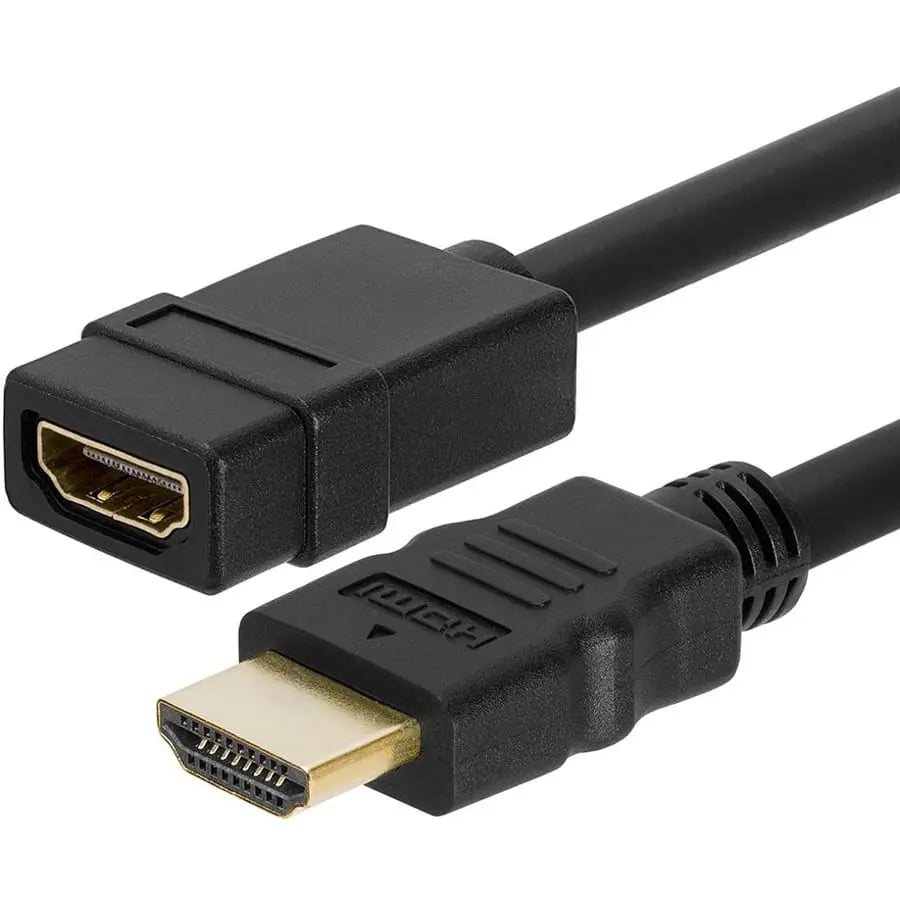 4XEM 4XEM HDMI 4K/2K Extension Cable Male/Female 15 ft - 15 ft HDMI A/V Cable for Satellite TV, Audio/Video Device, Home Theater System, Desktop Computer - First End: 1 x 19-pin HDMI 2.0 Digital Audio/Vide... - 4XHDMIEXT15