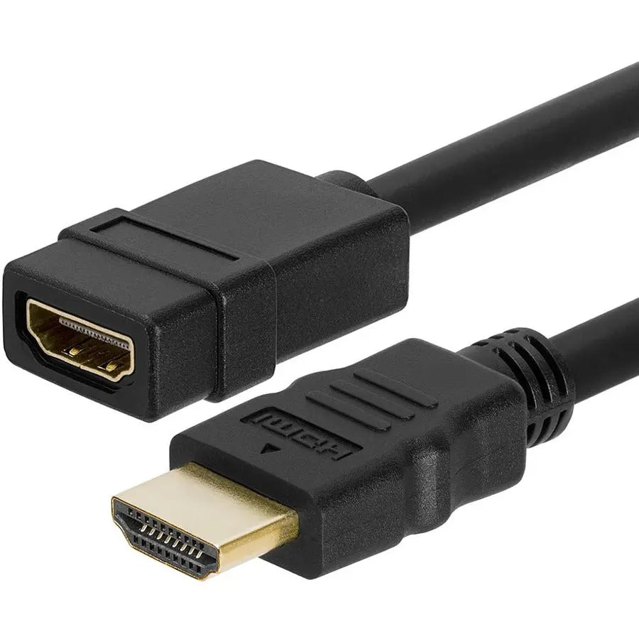 4XEM 4XEM HDMI 4K/2K Extension Cable Male/Female 3ft - 3 ft HDMI A/V Cable for Satellite TV, Audio/Video Device, Home Theater System, Desktop Computer - First End: 1 x 19-pin HDMI 2.0 Digital Audio/Video -... - 4XHDMIEXT3