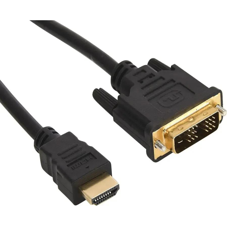 4XEM 4XEM HDMI to DVI-D Cable 10ft - 10 ft DVI-D/HDMI Video Cable Adapter for Computer, Video Device, Notebook - First End: 1 x 19-pin DVI-D Digital Video - Male - Second End: 1 x HDMI Digital Audio/Video ... - 4XHDMIDVI10FT