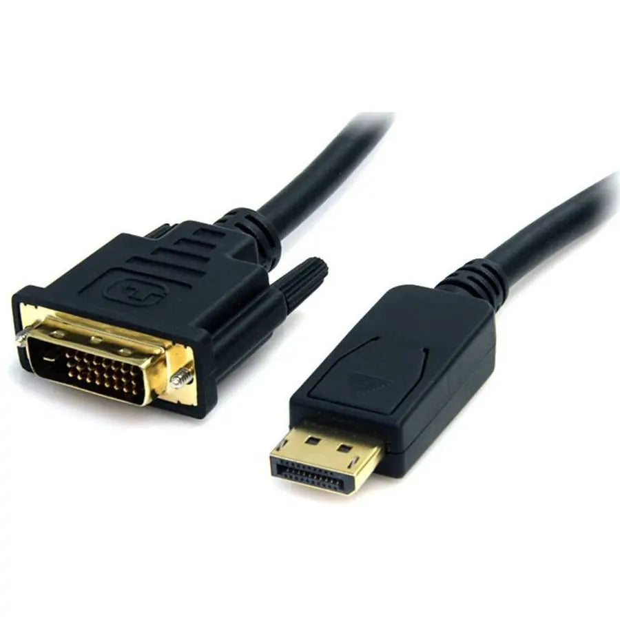 4XEM 4XEM High Speed DisplayPort to DVI Adapter Cable - 15 ft DisplayPort/DVI Video Cable Adapter for Video Device, Monitor, TV, Projector - First End: 1 x 20-pin DisplayPort Digital Audio/Video - Male - S... - 4XDPMDVIM15FT