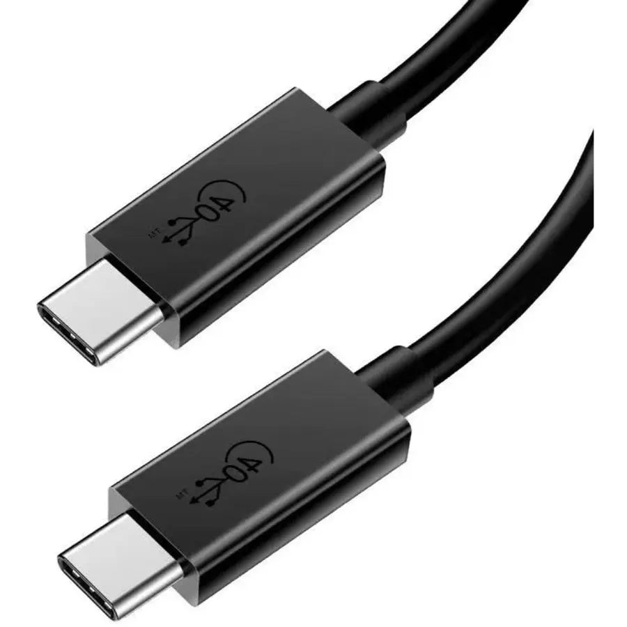4XEM 4XEM USB-C to C 40 Gigabit 180CM/1.8M Cable - 5.91 ft USB-C Data Transfer Cable - First End: 1 x USB4 Type C - Male - Second End: 1 x USB4 Type C - Male - 40 Gbit/s - Nickel Plated Connector - Black -... - 4XUSB40G180CM