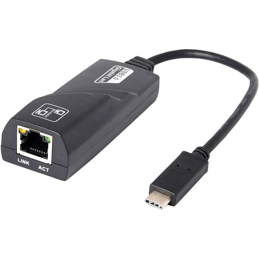 4XEM 4XEM USB-C to Gigabit Adapter - 4XEM USB-C to GIGABIT ETHERNET NETWORK ADAPTER 10/100/1000 GBPS - 4XUSBCGIGABIT
