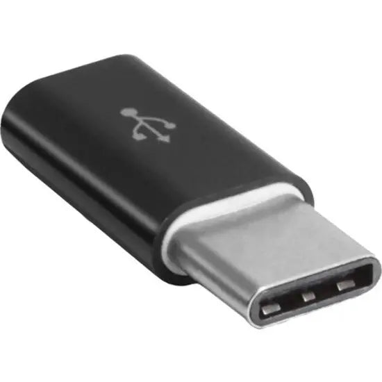 4XEM 4XEM USB Type-C to USB Type-B Micro Adaptor - 1 Pack - 1 x Type C USB 2.0 USB Male - 1 x Type B Micro USB Female - Black - 4XUSBCMUSBA