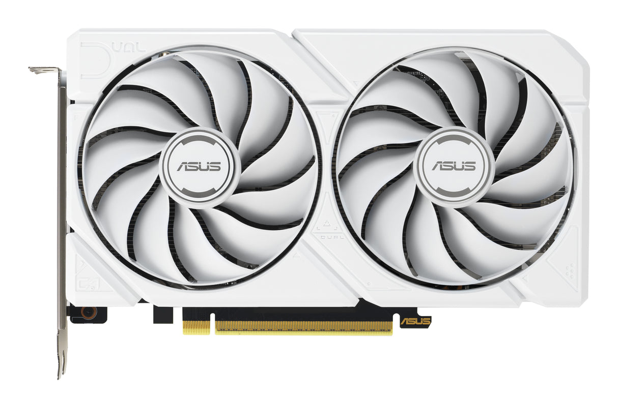 ASUS Dual -RX9060XT-16G-WHITE AMD Radeon RX 9060 XT 16 GB GDDR6 - DUAL-RX9060XT-16G-WHITE