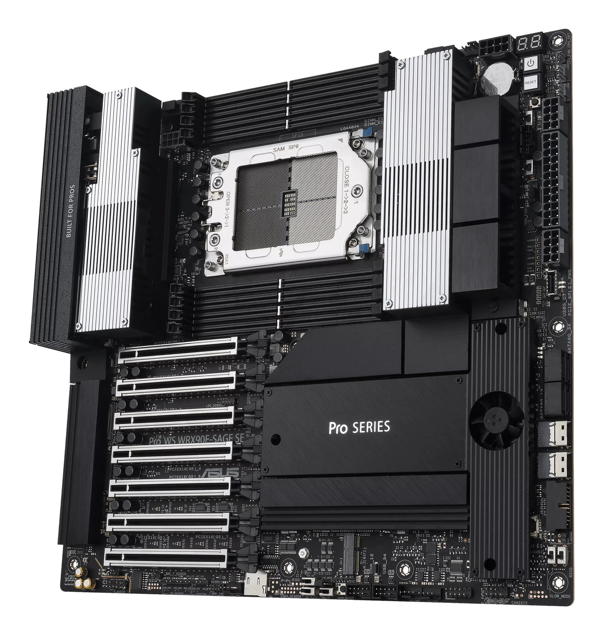 ASUS PRO WS WRX90E-SAGE SE AMD WRX90 Socket sTR5 EEB - PRO WS WRX90E-SAGE SE