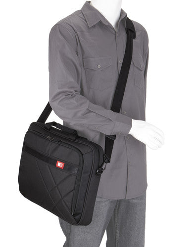 Case Logic DLC-117 Black 43.9 cm (17.3") Messenger case - 3201434