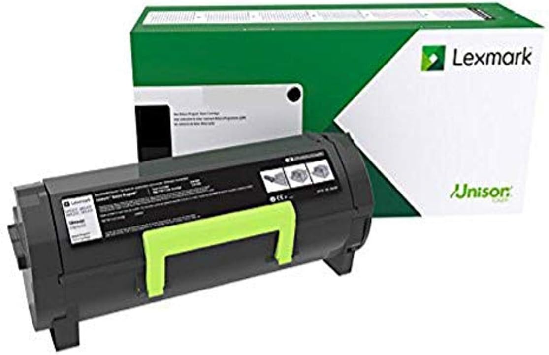 Lexmark Black Toner Cartridge Return Program High Yield 15,000 Pages - 56F0H0G