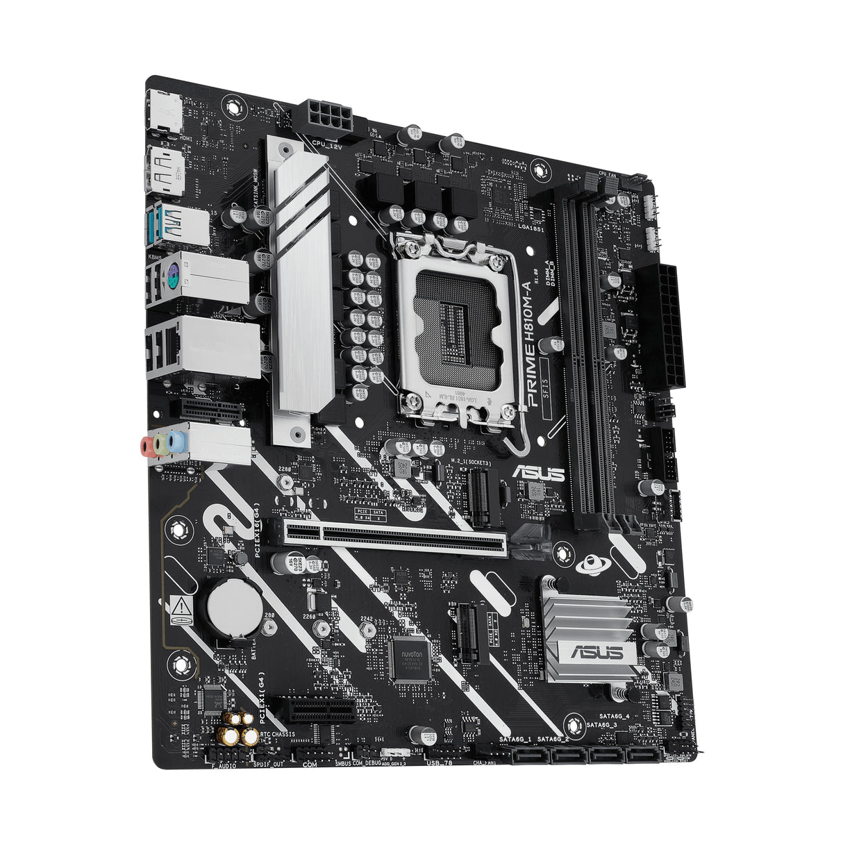 ASUS PRIME H810M-A-CSM Intel H810 LGA 1851 (Socket V1) micro ATX - PRIME H810M-A CSM ASUS
