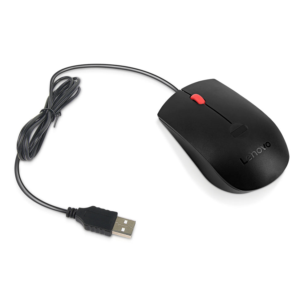 Lenovo 4Y51M03357 mouse Office Ambidextrous USB Type-A Optical 1600 DPI - 4Y51M03357