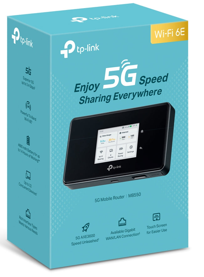 TP-Link M8550(EU) cellular network device Cellular network router - M8550