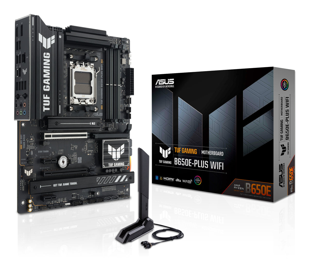 ASUS TUF GAMING B650E-PLUS WIFI AMD B650 Socket AM5 ATX - TUF GAMING B650E-PLUS WIFI