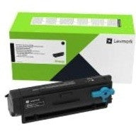 Lexmark Unison Original Black Laser Toner Cartridge Yield 3,000 Pages 55B100E Lexmark
