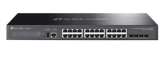 TP-Link Omada SG5428X network switch Managed L3 Gigabit Ethernet (10/100/1000) Black - SG5428X