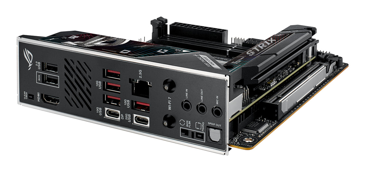 ASUS ROG STRIX B850-I GAMING WIFI AMD B850 Socket AM5 mini ITX - ROG STRIX B850-I GAMING WIFI