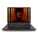 MSI Vector 16 HX AI A2XWIG-050US Intel Core Ultra 9 275HX Laptop 40.6 cm (16") Quad HD+ 16 GB DDR5-SDRAM 1 TB SSD NVIDIA GeForce RTX 5080 Wi-Fi 6E (802.11ax) Windows 11 Home Grey - VECTOR16HXA2050 MSI