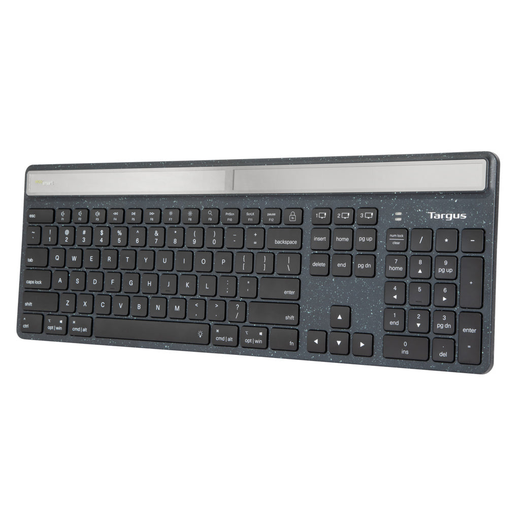 Targus Energy Harvesting EcoSmart keyboard Office Bluetooth Black - AKB868US