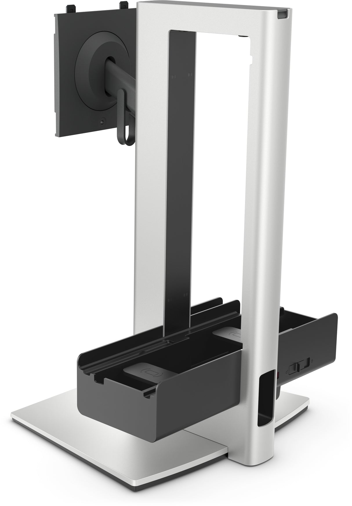 DELL Pro Slim OSS25 68.6 cm (27") Desk Black, Silver - DELL-OSS25 DELL