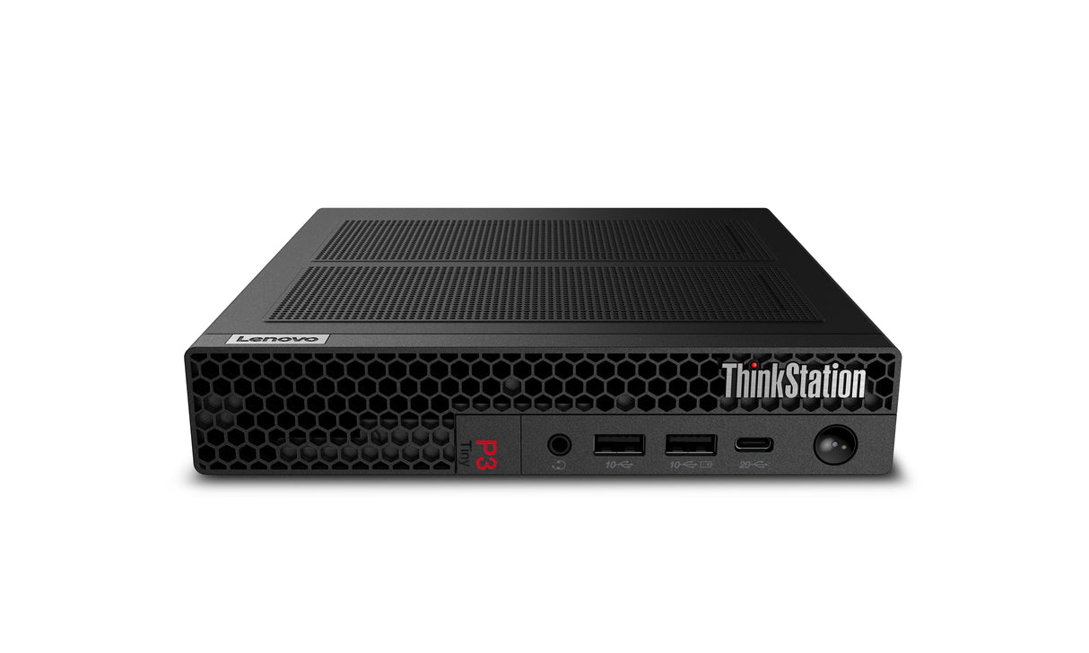 Lenovo ThinkStation P3 Tiny Gen 2 Intel Core Ultra 9 285 32 GB DDR5-SDRAM 1 TB SSD NVIDIA RTX A400 Windows 11 Pro Mini PC Workstation Black - 30K50020US
