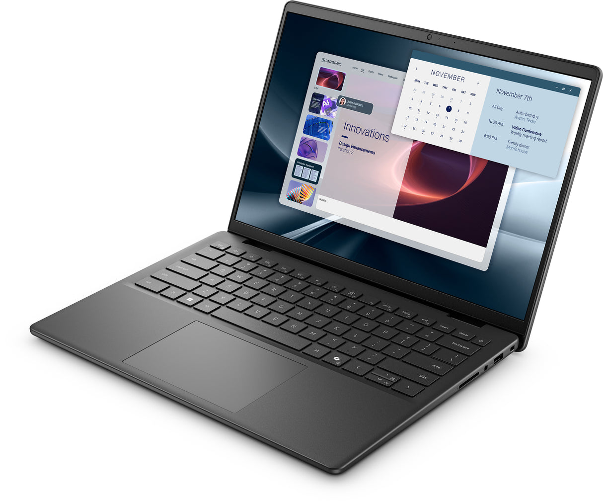 DELL Pro 14 Essential PV14255 AMD Ryzen™ 5 220 Laptop 35.6 cm (14") Full HD+ 16 GB DDR5-SDRAM 512 GB SSD Wi-Fi 6 (802.11ax) Windows 11 Pro US English Black - 386V4