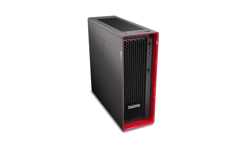 Lenovo ThinkStation P5 Tower Intel Xeon W w3-2425 32 GB DDR5-SDRAM 512 GB SSD NVIDIA Quadro T1000 Windows 11 Pro for Workstations Workstation Black, Red - 30GA0014US