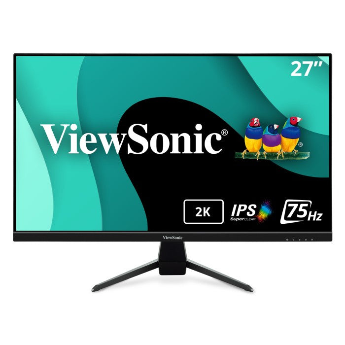 Viewsonic VX2767U-2K computer monitor 68.6 cm (27") 2560 x 1440 pixels Quad HD LED Black - VX2767U-2K