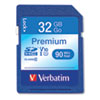 32GB Premium SDHC Memory Card, UHS-I V10 U1 Class 10, Up to 90MB/s Read Speed - 96871