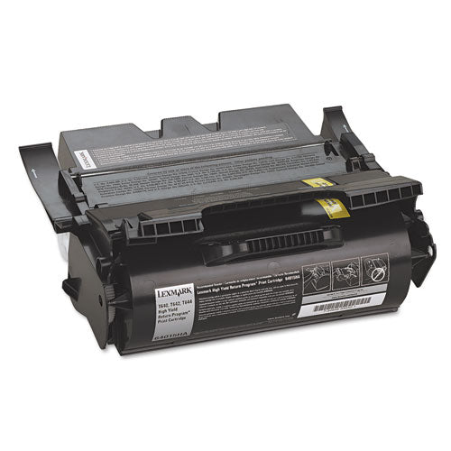 LEXMARK Return Program High-Yield Toner, 21,000 Page-Yield, Black - 64015HA