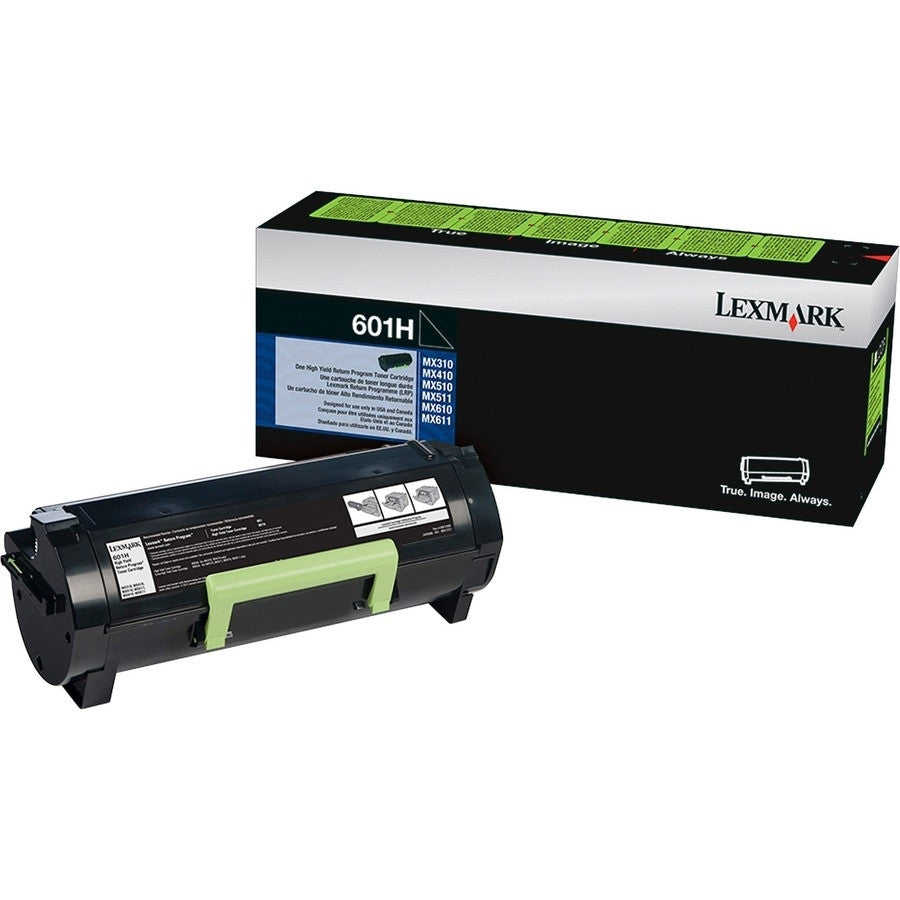 Lexmark Black Toner Cartridge Return Program High Yield 10,000 Pages 60F1H00 Lexmark