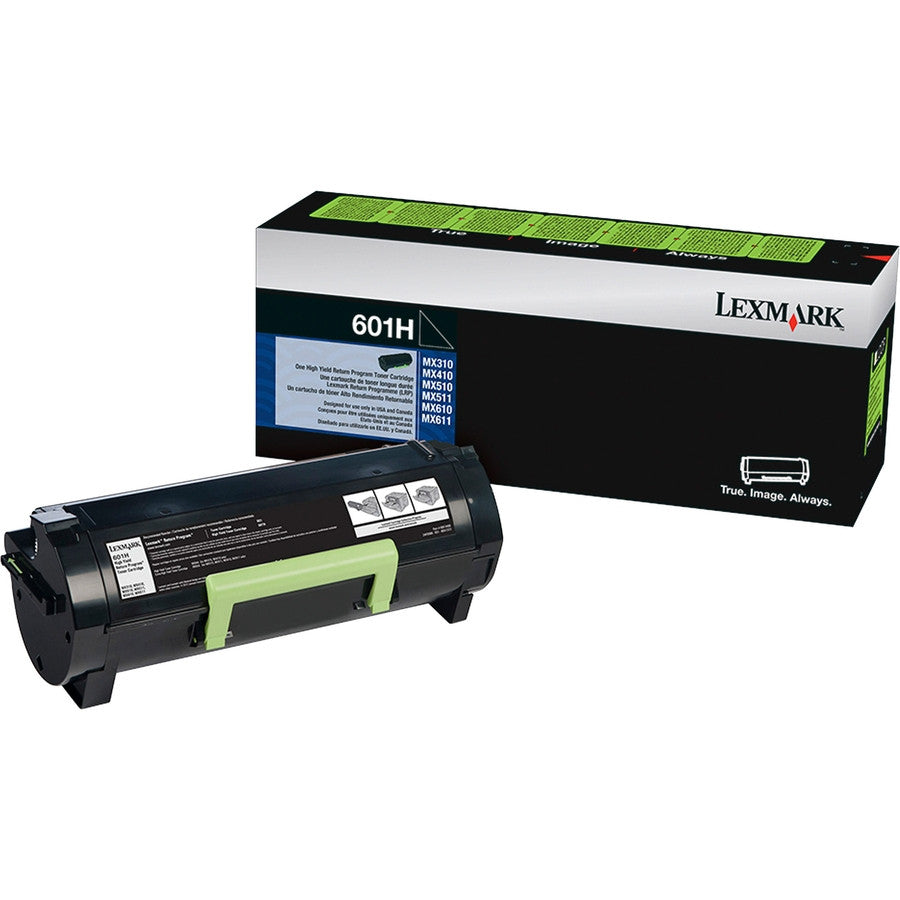 Lexmark Black Toner Cartridge Return Program High Yield 10,000 Pages 60F1H00 Lexmark