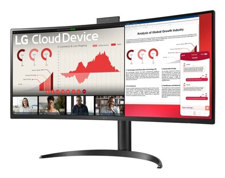 LG 34CR651N-6P All-in-One PC/workstation Intel® Pentium® Silver N6005 86.4 cm (34") 3440 x 1440 pixels All-in-One thin client 8 GB DDR4-SDRAM 16 GB eMMC Wi-Fi 6 (802.11ax) Black - 34CR651N-6P