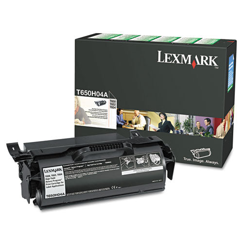 LEXMARK Return Program High-Yield Toner, 25,000 Page-Yield, Black - T650H04A