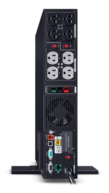 CYBERPOWER UPS CyberPower Smart App Sinewave uninterruptible power supply (UPS) Line-Interactive 1.5 kVA 1500 W 8 AC outlet(s) - PR1500RTXL2UC