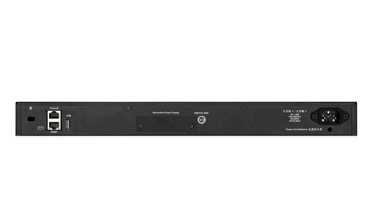 D-Link DGS-3130-54PS Managed L3 Gigabit Ethernet (10/100/1000) Power over Ethernet (PoE) Black, Grey - DGS-3130-54PS
