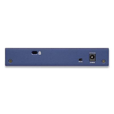 Unmanaged Gigabit Ethernet Switch, 16 Gbps Bandwidth, 192 KB Buffer, 8 Ports - GS108-400NAS