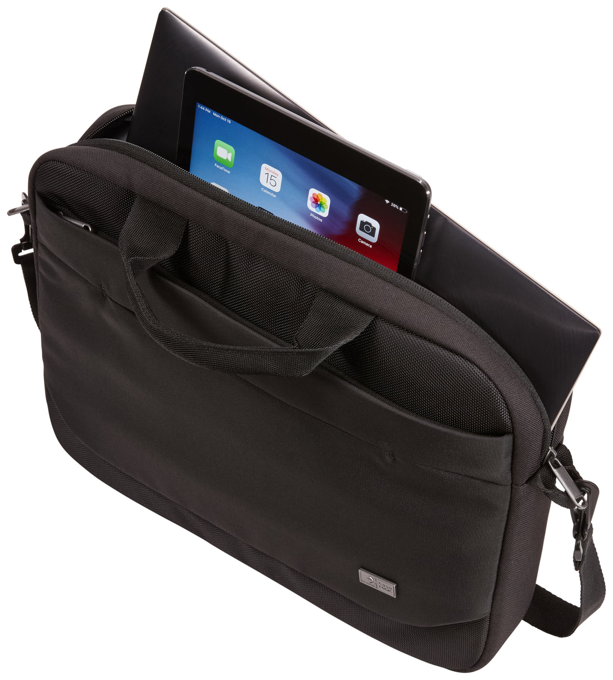 Case Logic Advantage ADVA-114 Black 35.6 cm (14") Messenger case - 3203986