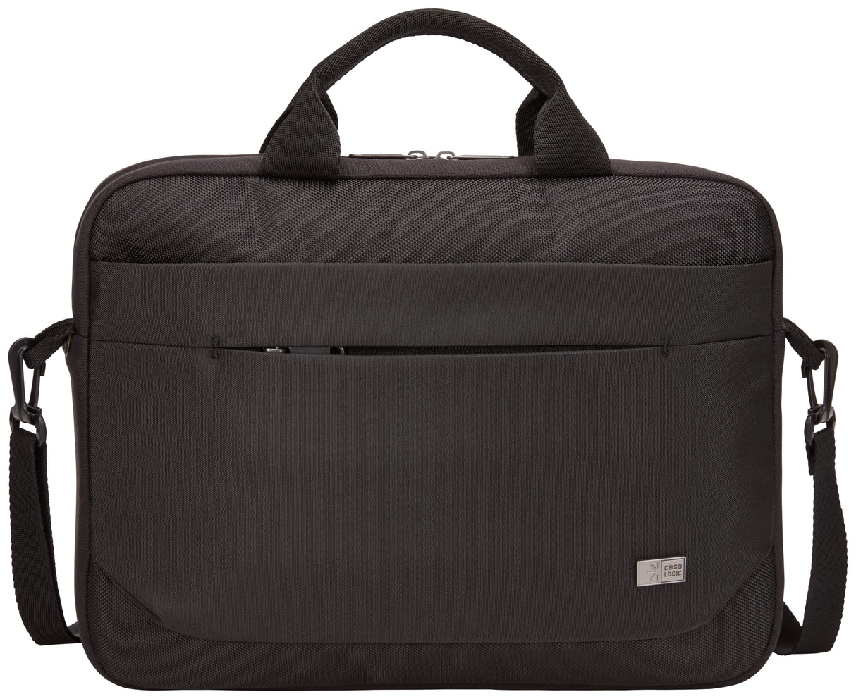 Case Logic Advantage ADVA-114 Black 35.6 cm (14") Messenger case - 3203986