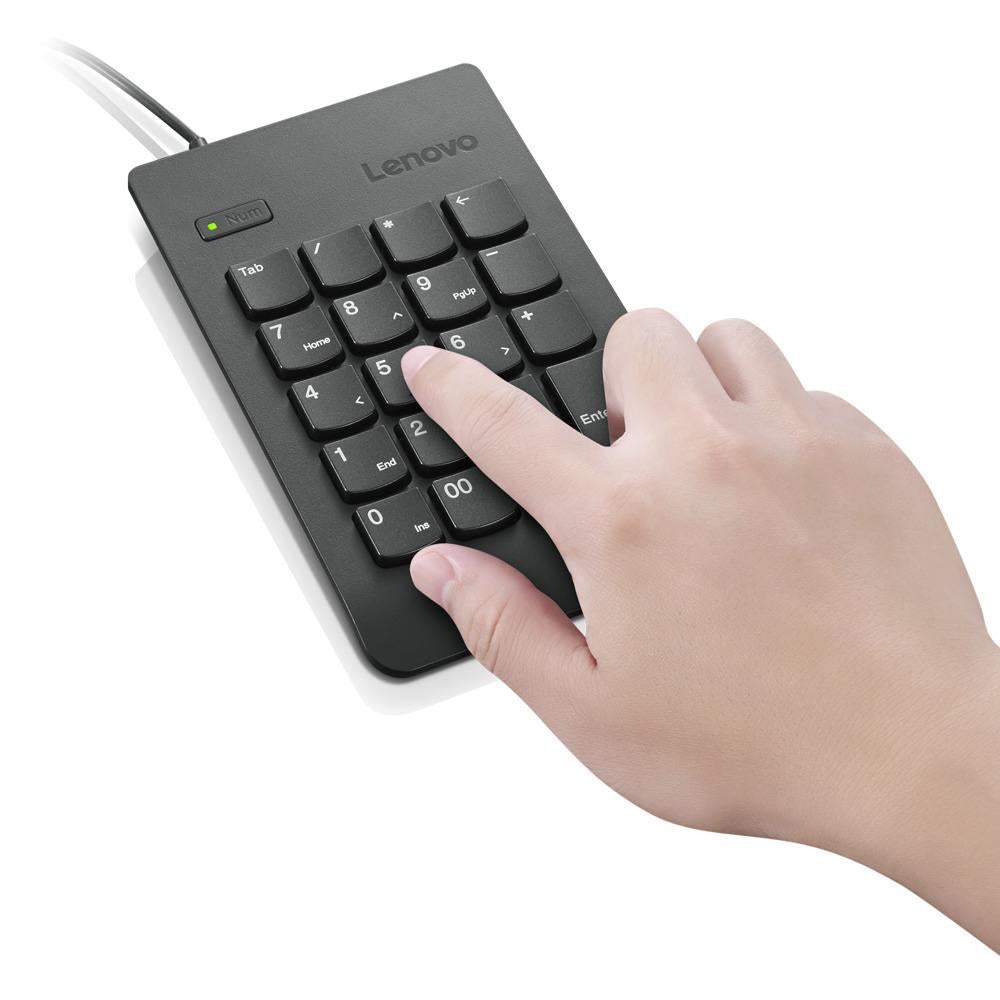 Lenovo KBD_BO Num Keypad 1 numeric keypad Universal USB Black - 4Y40R38905