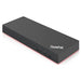 Lenovo 40AN0135US laptop dock/port replicator Wired Thunderbolt 3 Black, Red - 40AN0135US LENOVO