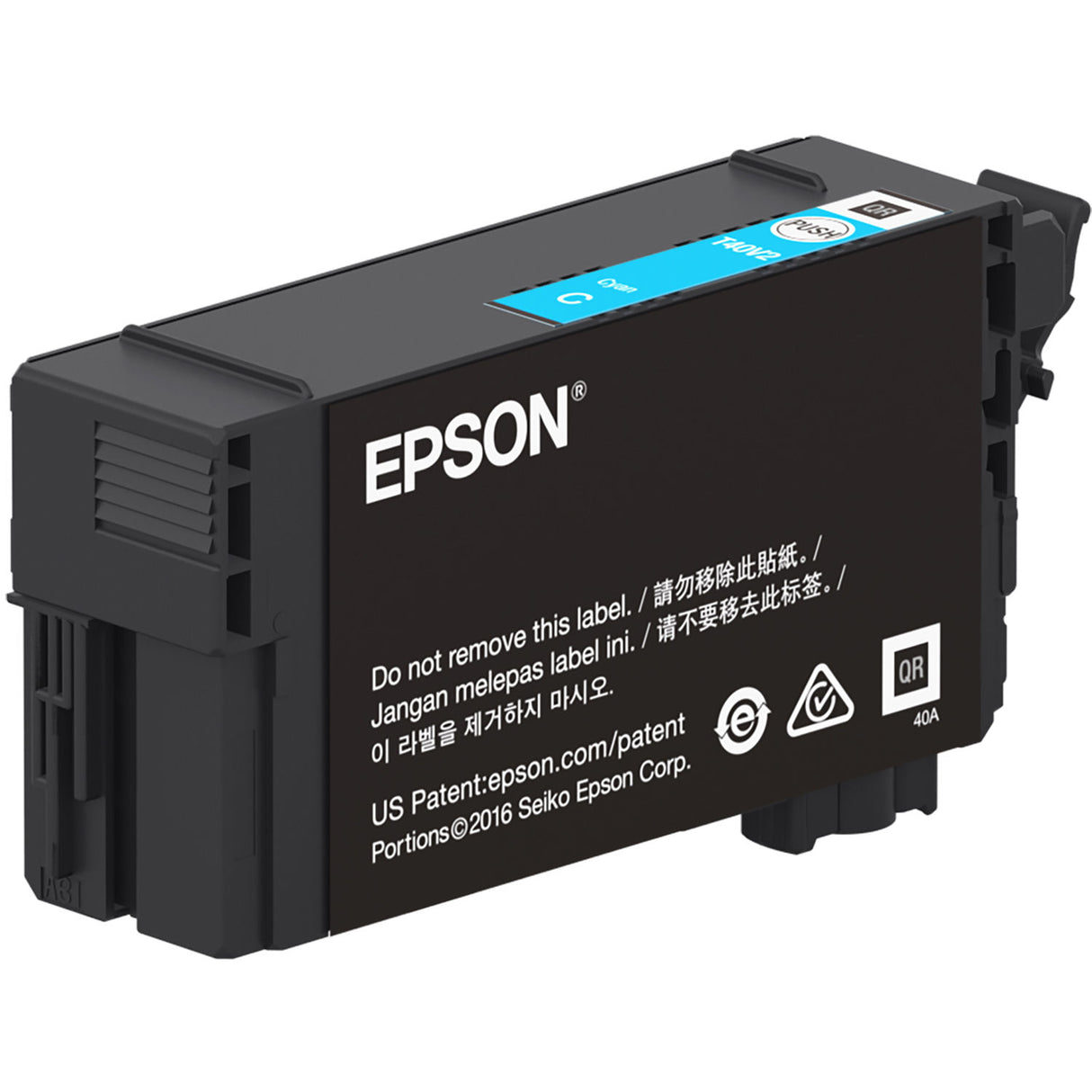 Epson Cyan UltraChrome XD2 T40V Ink Cartridge (26ml) - T40V220