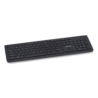 Wireless Slim Keyboard, 103 Keys, Black - 99793