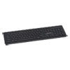 Wireless Slim Keyboard, 103 Keys, Black - 99793
