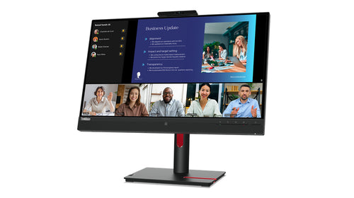Lenovo ThinkVision T24v-30 60.5 cm (23.8") 1920 x 1080 pixels Full HD LED Black - 63D8MAR3US