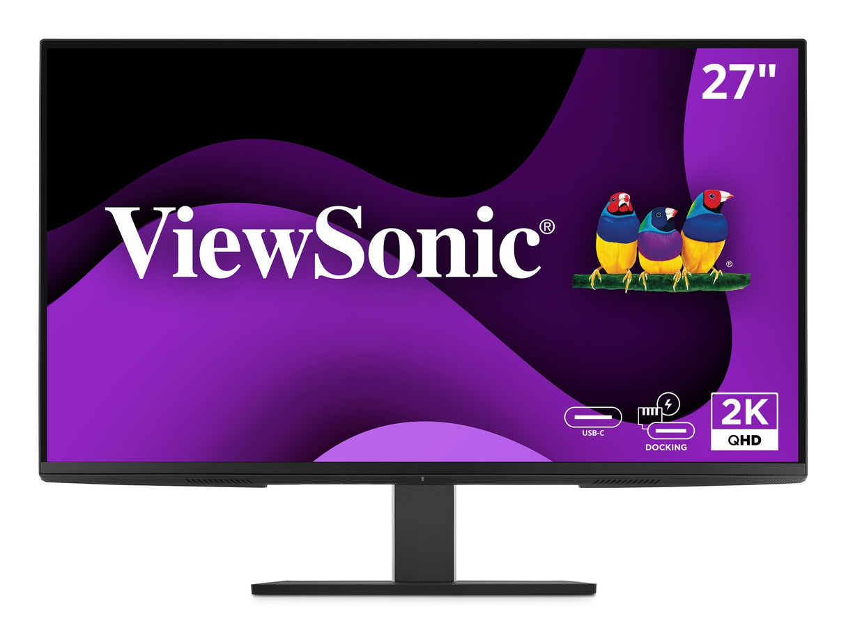 Viewsonic VG Series VG2758-2K computer monitor 68.6 cm (27") 2560 x 1440 pixels Quad HD LED Black - VG2758-2K
