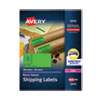 High-Visibility Permanent Laser ID Labels, 2 x 4, Neon Green, 1000/Box - 05976 FELLOWES
