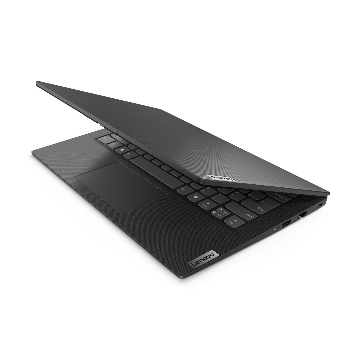 Lenovo V14 G5 IRL Intel Core 5 210H Laptop 35.6 cm (14") Full HD 8 GB DDR5-SDRAM 256 GB SSD Wi-Fi 6 (802.11ax) Windows 11 Pro English Black - 83HD0044US