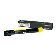 Lexmark C/X950, X952, X954 Yellow Toner Cartridge - C950X2YG