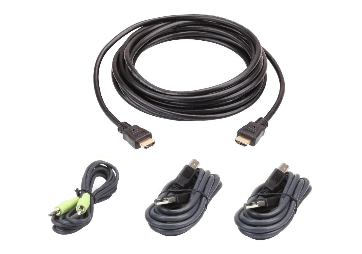 ATEN HDMI Secure KVM; 3M USB HDMI - 2L7D03UHX4 ATEN
