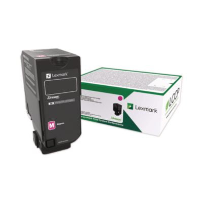 74C00MG Return Program Toner, 3,000 Page-Yield, Magenta - 74C00MG