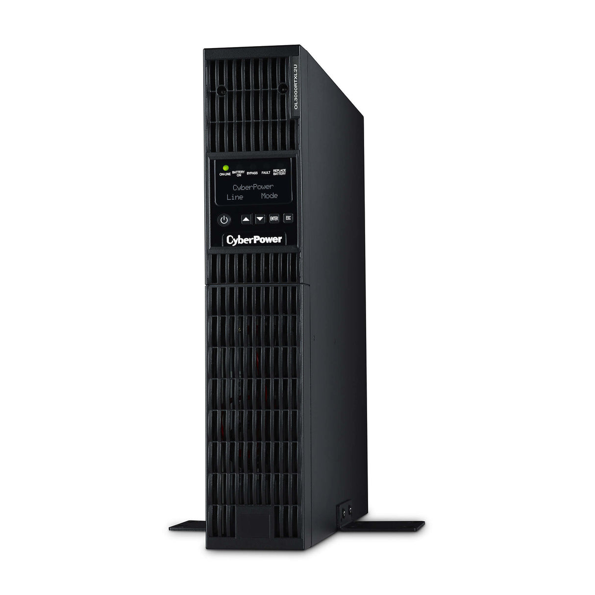 CyberPower OL3000RTXL2UN uninterruptible power supply (UPS) Double-conversion (Online) 3 kVA 2700 W 7 AC outlet(s) - OL3000RTXL2UN
