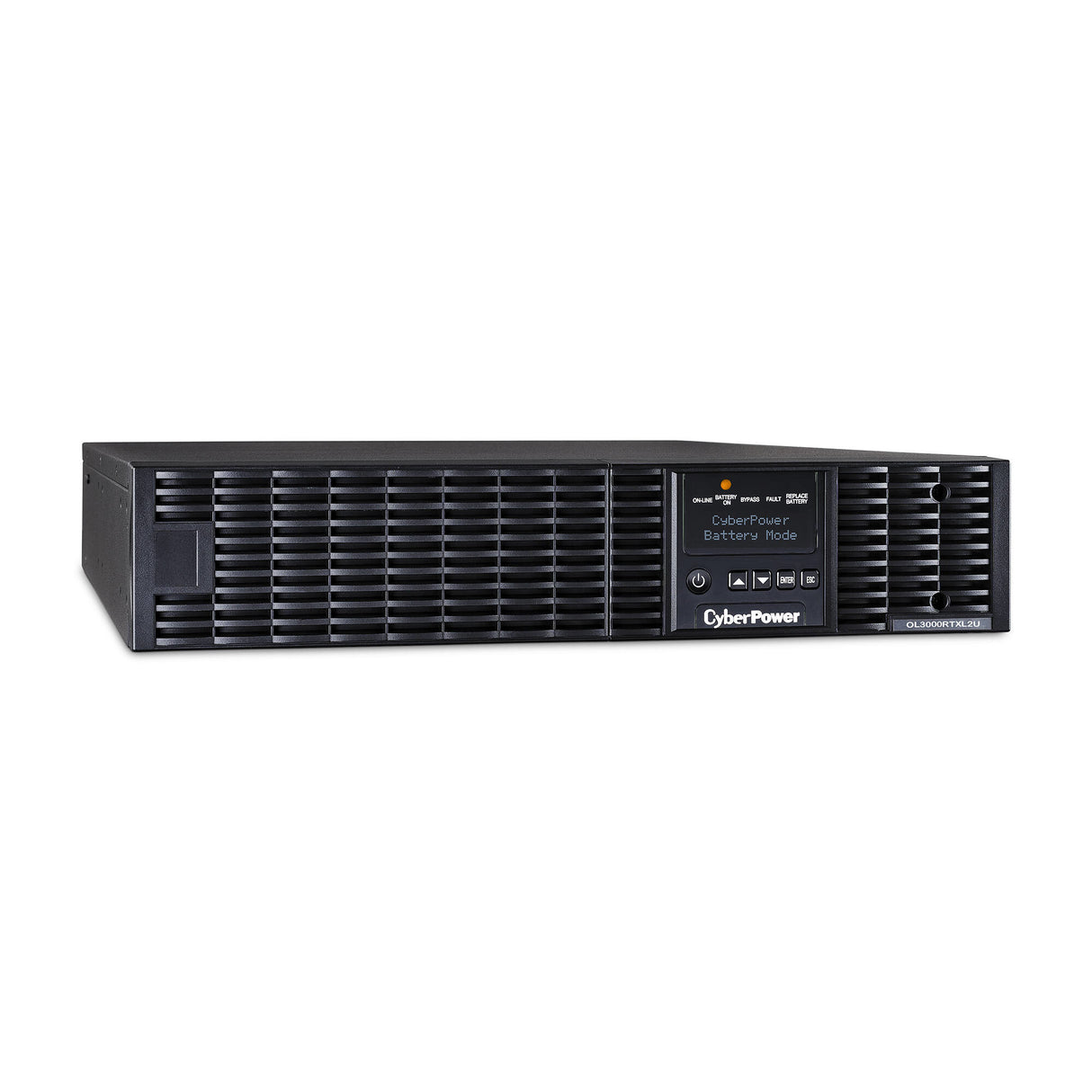 CyberPower OL3000RTXL2UN uninterruptible power supply (UPS) Double-conversion (Online) 3 kVA 2700 W 7 AC outlet(s) - OL3000RTXL2UN